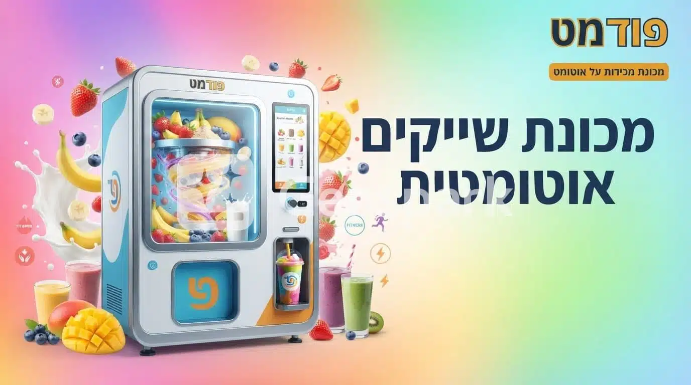 מכונת שייקים אוטומטית
